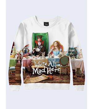 Мужской свитшот Alice and Hatter