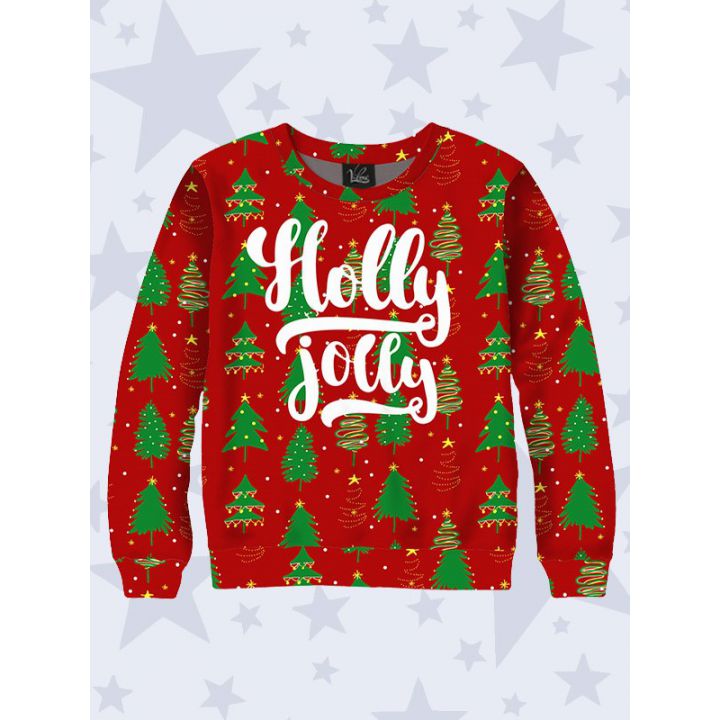 Детский свитшот Рождественские ёлки