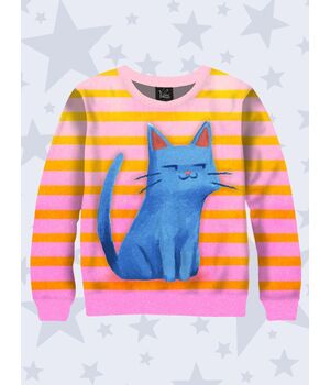 Дитячий світшот Blue kitten, 67362