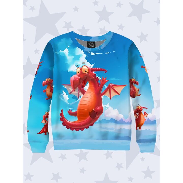 Дитячий світшот Red dragons, 67357