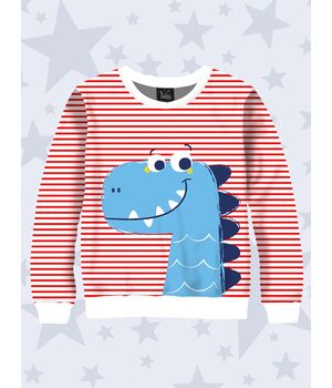 Дитячий світшот Blue dinosaur, 67359