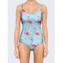 Купальник Фламинго и зигзаги, 67371