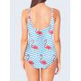 Купальник Фламинго и зигзаги, 67371