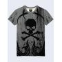 Мужская футболка Skull and bones, 67446