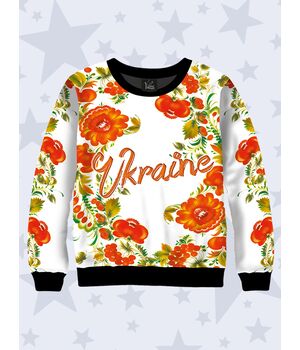 Дитячий світшот Україна квіти