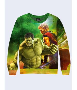 Свитшот Hulk and Thor