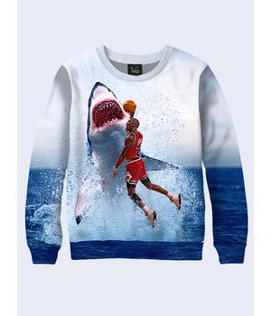 Свитшот Michael Jordan and shark