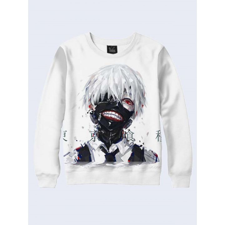 Мужской Свитшот Манга Токийский гуль
