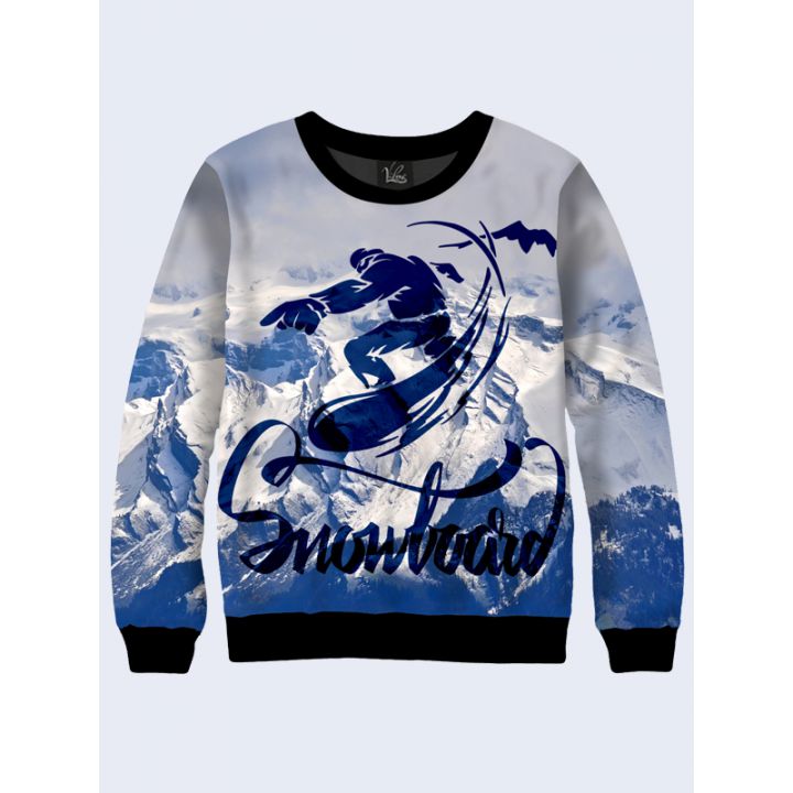 Світшот Snowboard art