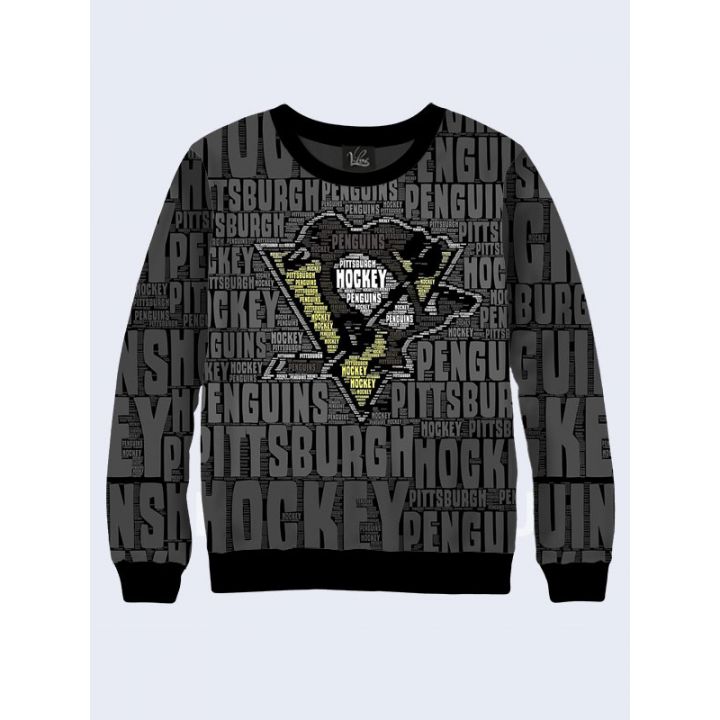 Мужской Свитшот Питтсбург Пингвинз НХЛ
