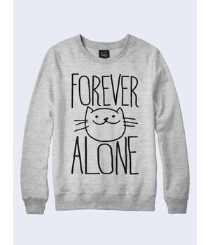 СВИТШОТ FOREVER ALONE