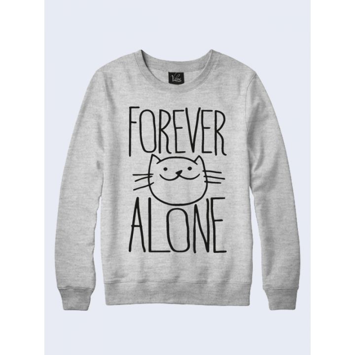 СВІТШОТ FOREVER ALONE