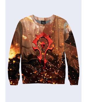 Свитшот For the Horde emblem