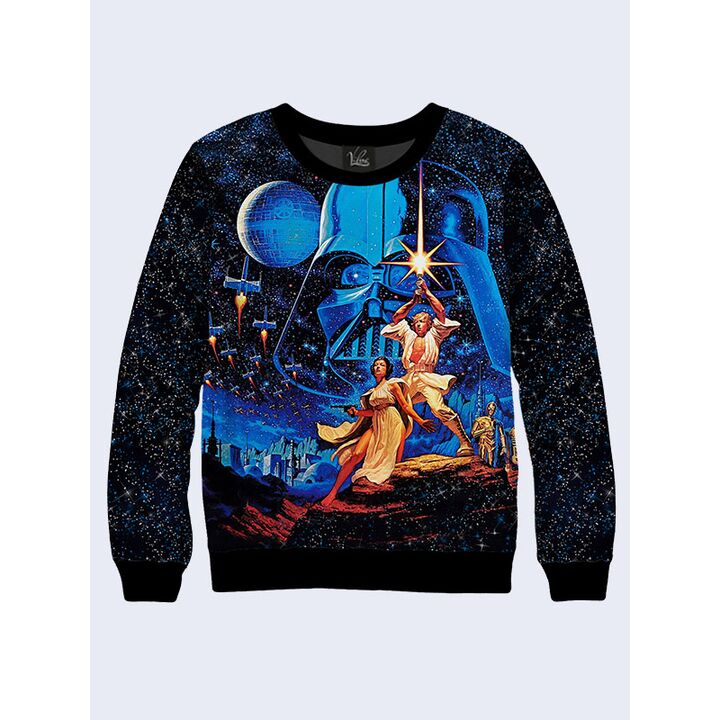 Мужской Свитшот Star Wars art