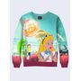 Мужской Свитшот Rick, Morty and Alice