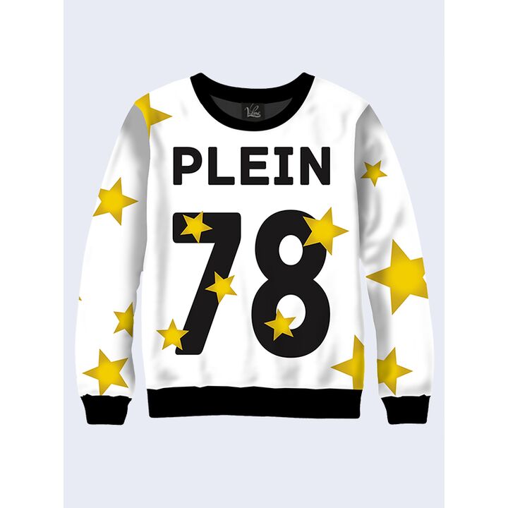 Мужской Свитшот Plein 78 звёзды