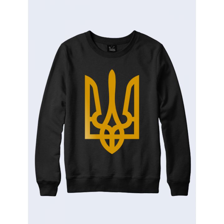 Мужской Свитшот Золотистый трезубец