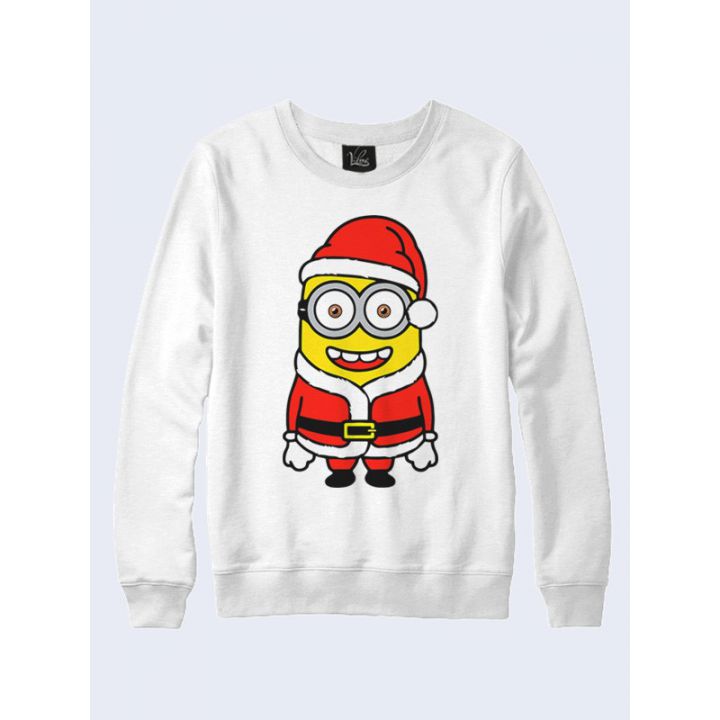 Чоловічий Світшот Міньйон Санта