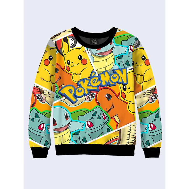 Чоловічий Світшот Pokemon characters