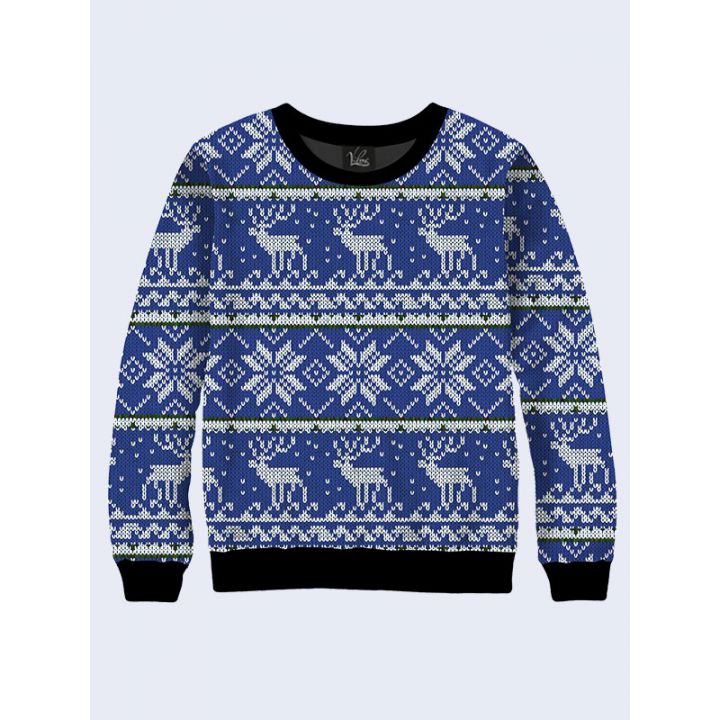 Світшот Орнамент з оленів