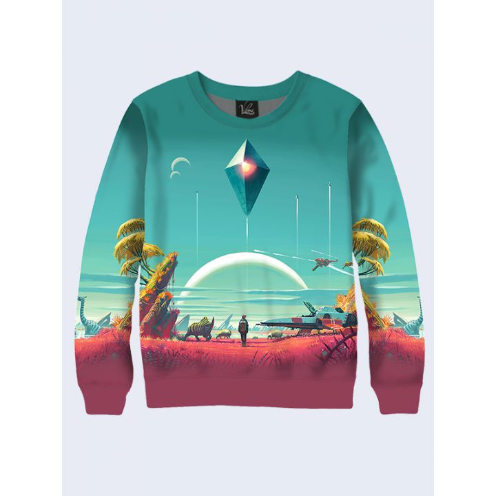 Мужской Свитшот Игра No Man's Sky