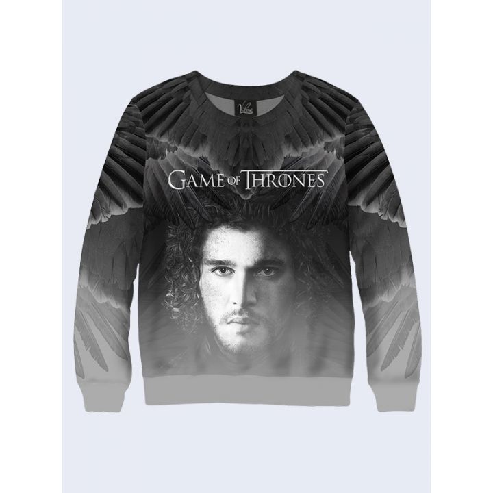 Мужской Свитшот Сноу Игра Престолов