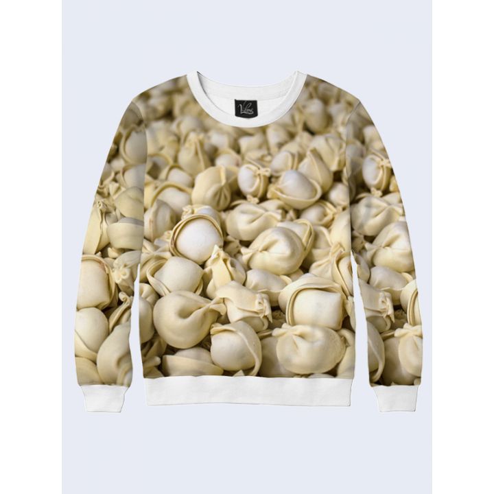 Мужской Свитшот Вкусные пельмени