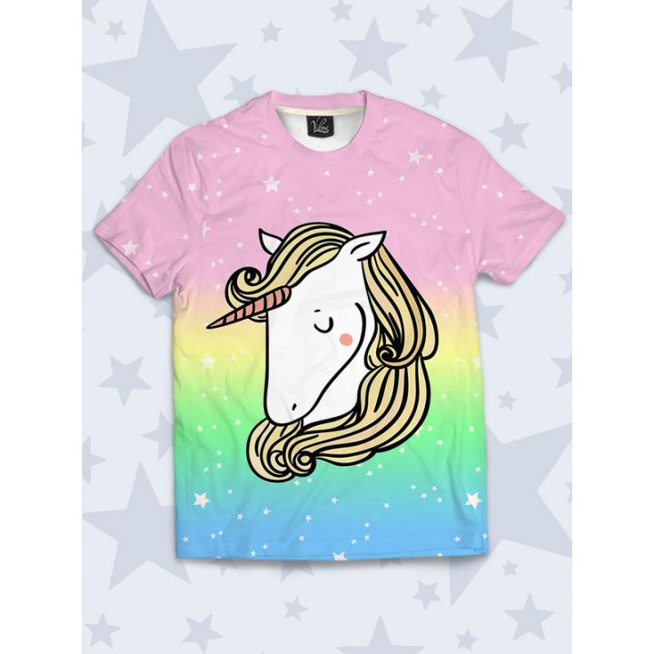 Детская Футболка Modest unicorn