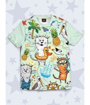 Футболка Summer cats