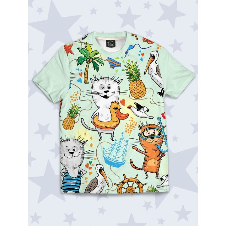 Футболка Summer cats