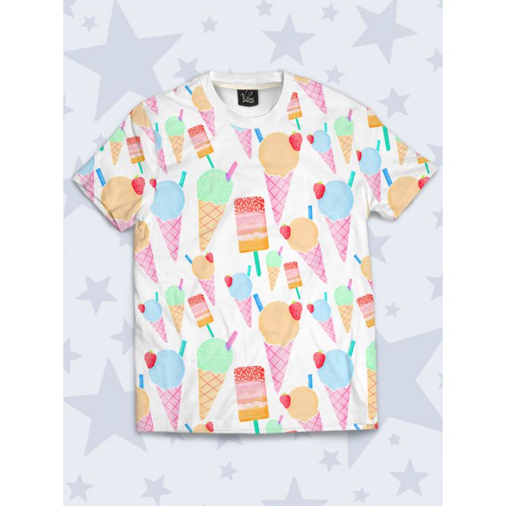 Футболка Types of ice cream