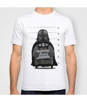 Оригинальная дизайнерская футболка Darth Under Arrest