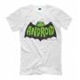 Мужская Стильная футболки с принтом Android Batman