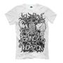 Мужская Стильная футболка с рисунком Якорь Белая Bring Me the Horizon