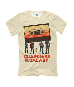 Оригінальна футболка з малюнком GUARDIANS OF THE GALAXY
