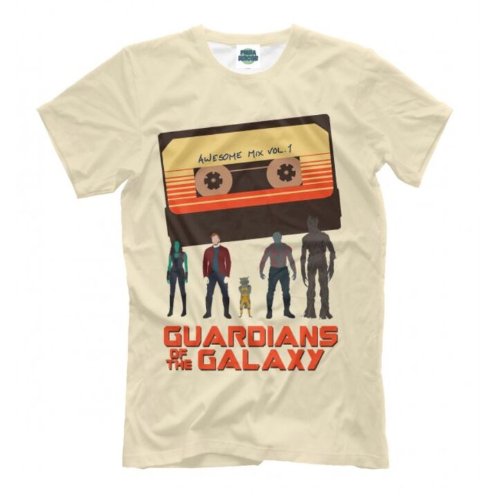 Оригінальна чоловіча футболка з малюнком GUARDIANS OF THE GALAXY