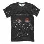Мужская Стильная футболка с рисункомblurryface & birds Twenty One Pilots