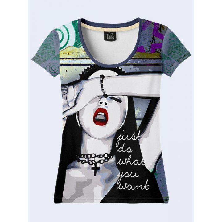 Женская Футболка Делай, что хочешь