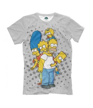 Модна футболка з малюнком The Simpsons