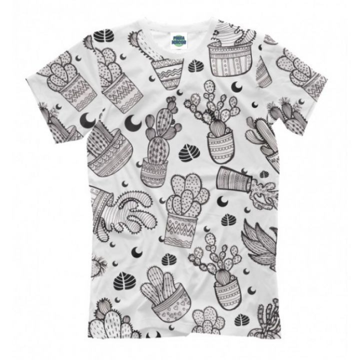 Чоловіча Стильна футболки з принтом Патерн