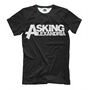 Прикольна чоловіча футболка з малюнком лого Asking Alexandria