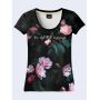 Женская Футболка Love flowers