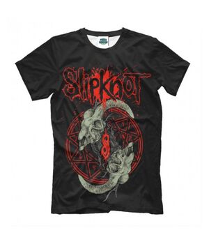 Прикольна футболка з малюнком Лого Slipknot