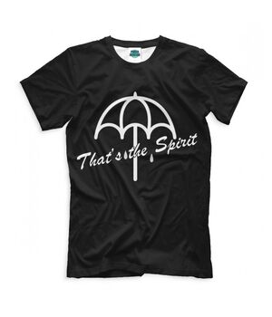 Прикольная футболка с рисунком Зонт 2 Bring Me the Horizon