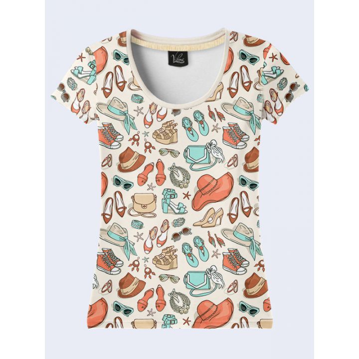 Футболка Очки и сумочки