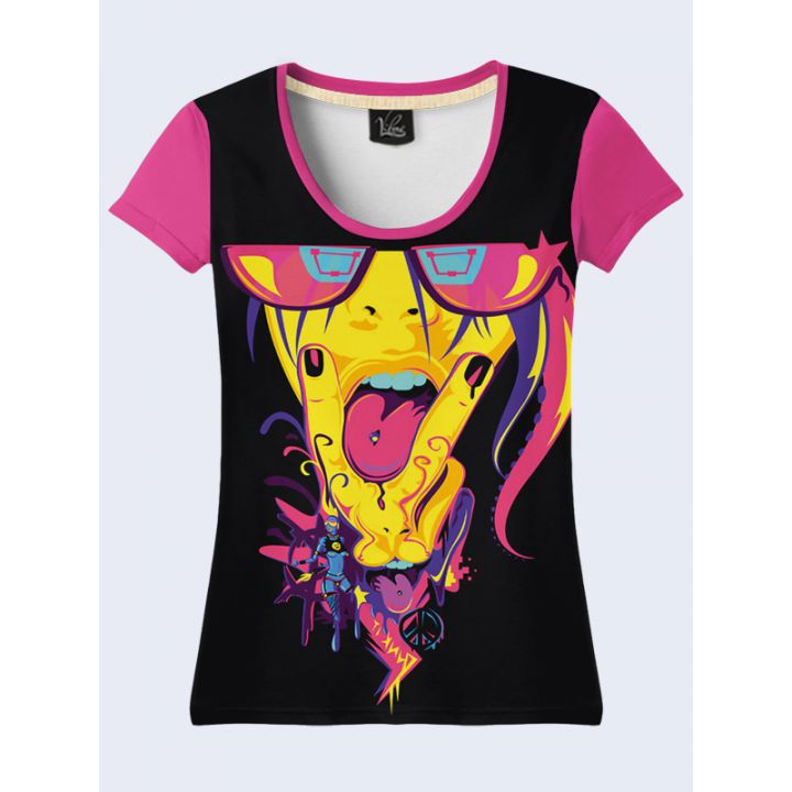 Футболка Пирсинг языка