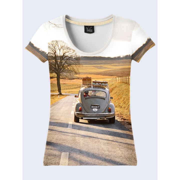 Футболка Путешествие на авто