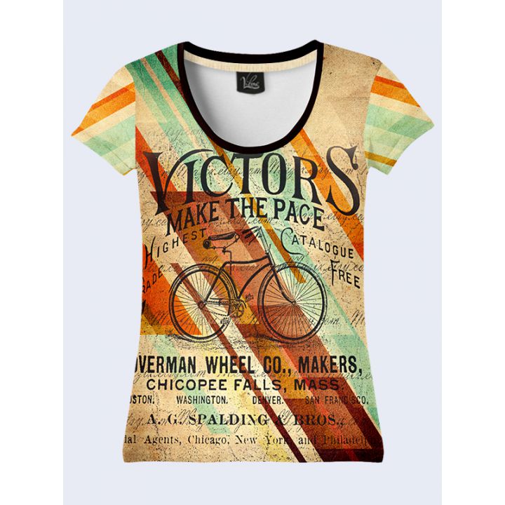 Футболка Ретро-велосипед