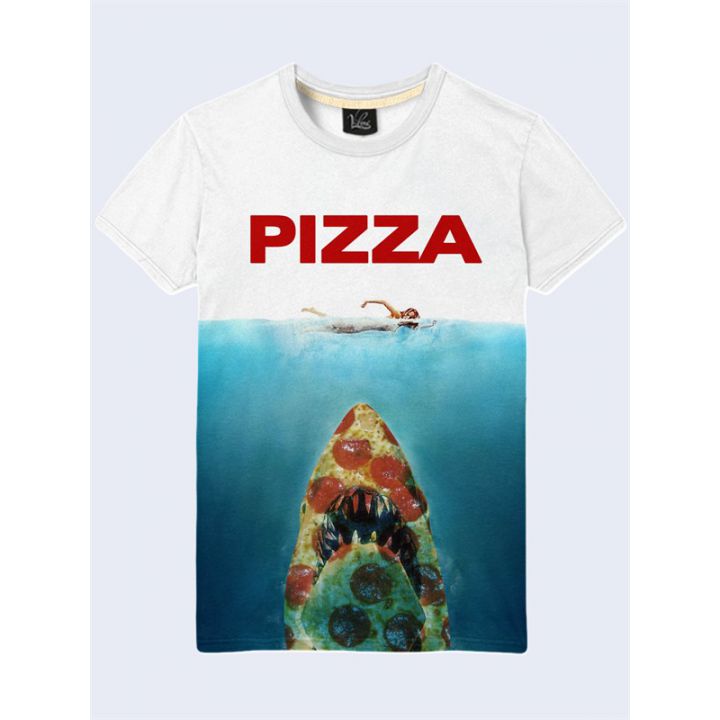 Футболка Пицца в море
