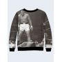 3D Світшот для чоловіків "Боксер Muhammad Ali" коричневий